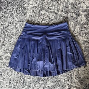 Gold Hinge Navy Pleated Golf/Tennis skort